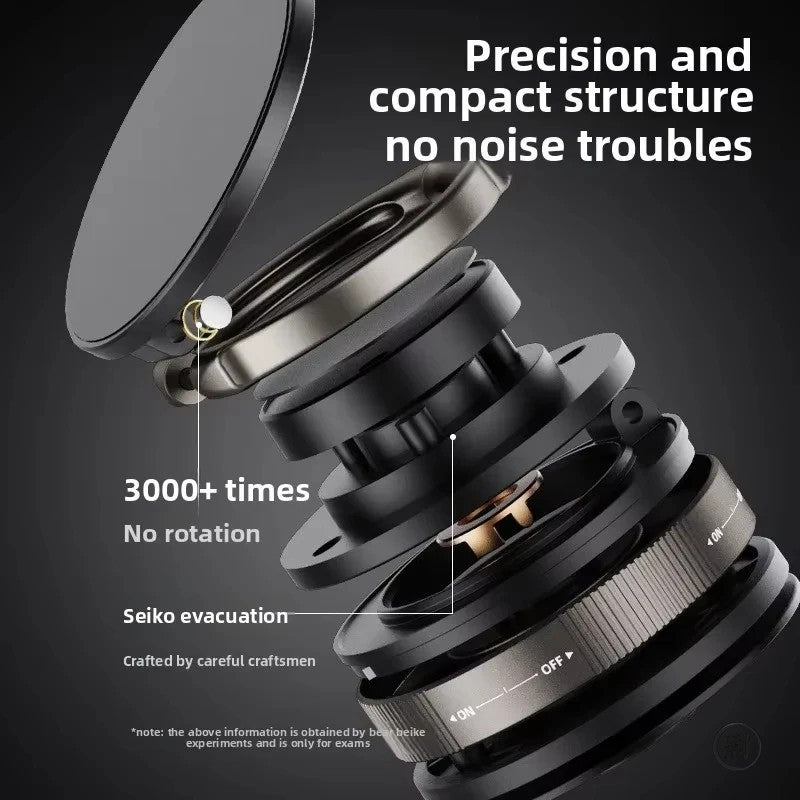 360° Vacuum Magnetic Phone Holder Suction Cup Car Mount with Foldable Stand LOT